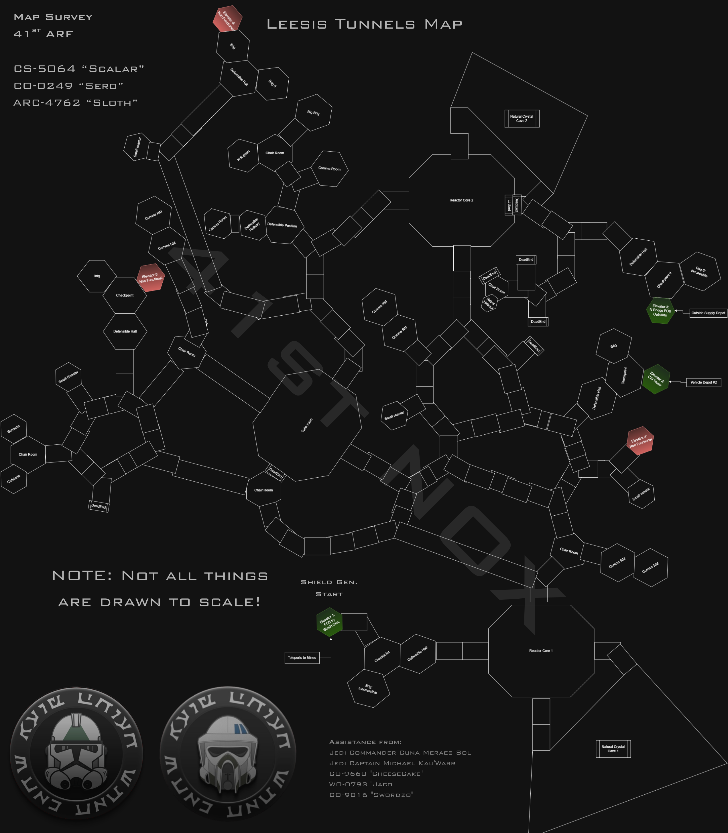 Tunnel map preview